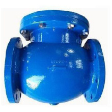 DIN cast iron swing flange end check valve